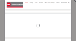 Desktop Screenshot of gafcreditunion.org